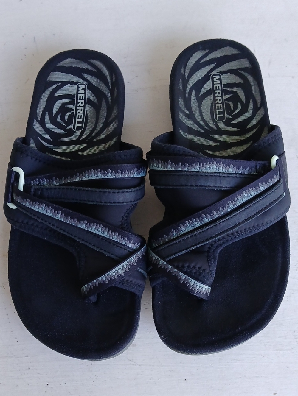 Merrell Terran 3 Cush Slide Navy Size 6